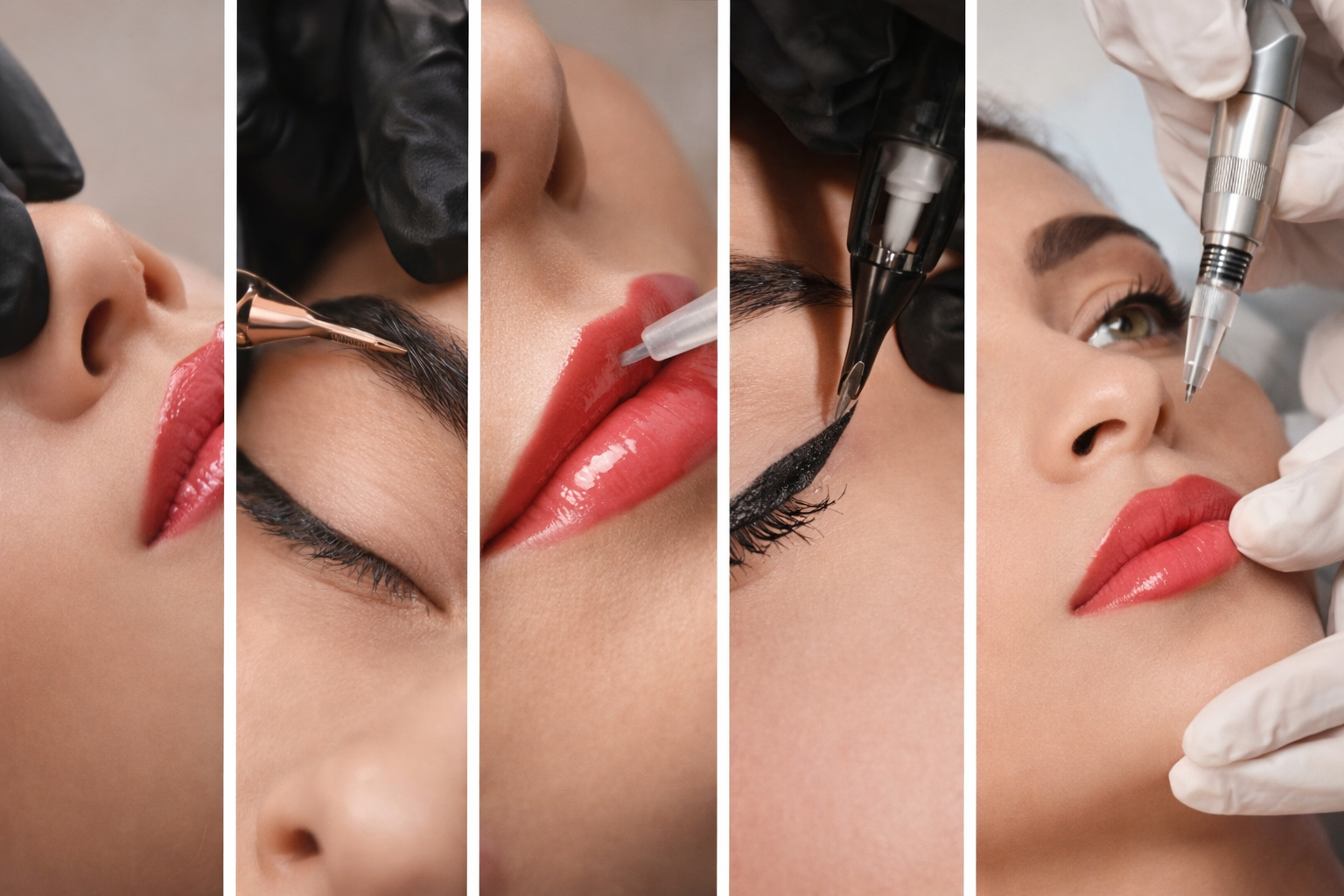 Permanent makeup results — eyes and lips by Beverly Hills PMU Sarasota FL